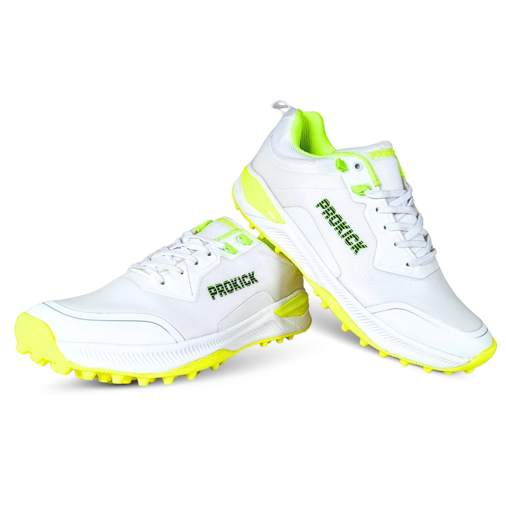 Prokick Fusion 2.0 Cricket Shoes | Lightweight Rubber Shoes | Men's Cricket Footwear | Durable Sports Shoes for Turf & Ground | Anti-Slip Grip | Breathable Comfort - Best Price online Prokicksports.com