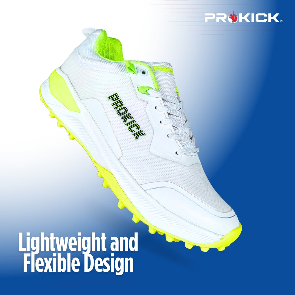 Prokick Fusion 2.0 Cricket Shoes | Lightweight Rubber Shoes | Men's Cricket Footwear | Durable Sports Shoes for Turf & Ground | Anti-Slip Grip | Breathable Comfort - Best Price online Prokicksports.com