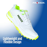 Prokick Fusion 2.0 Cricket Shoes | Lightweight Rubber Shoes | Men's Cricket Footwear | Durable Sports Shoes for Turf & Ground | Anti-Slip Grip | Breathable Comfort - Best Price online Prokicksports.com