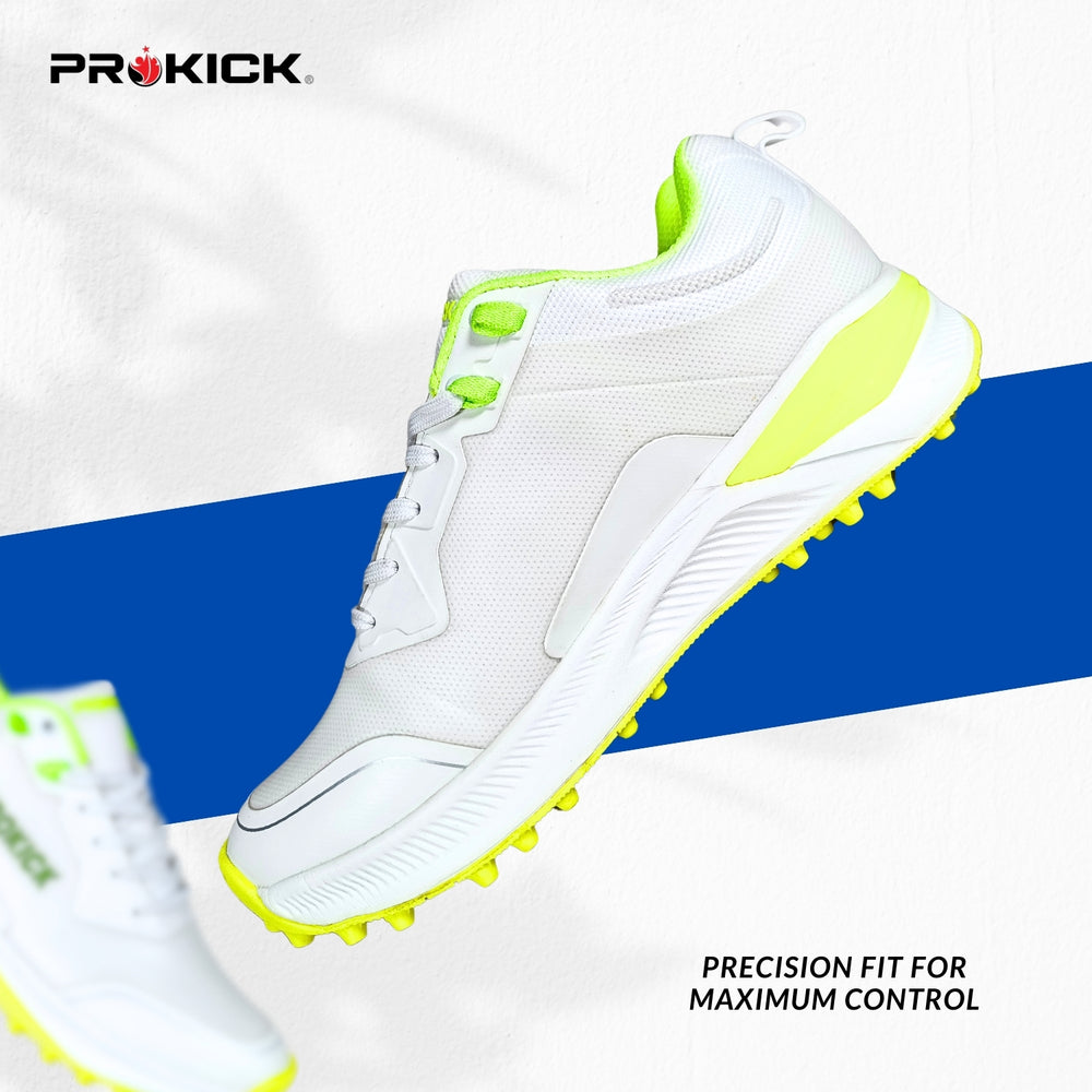 Prokick Fusion 2.0 Cricket Shoes | Lightweight Rubber Shoes | Men's Cricket Footwear | Durable Sports Shoes for Turf & Ground | Anti-Slip Grip | Breathable Comfort - Best Price online Prokicksports.com