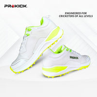 Prokick Fusion 2.0 Cricket Shoes | Lightweight Rubber Shoes | Men's Cricket Footwear | Durable Sports Shoes for Turf & Ground | Anti-Slip Grip | Breathable Comfort - Best Price online Prokicksports.com