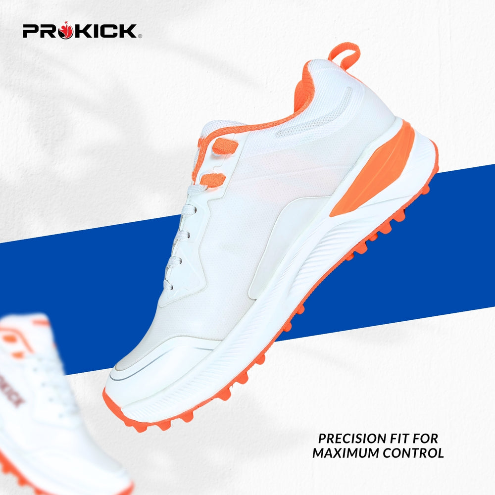 Prokick Fusion 2.0 Cricket Shoes | Lightweight Rubber Shoes | Men's Cricket Footwear | Durable Sports Shoes for Turf & Ground | Anti-Slip Grip | Breathable Comfort - Best Price online Prokicksports.com