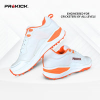 Prokick Fusion 2.0 Cricket Shoes | Lightweight Rubber Shoes | Men's Cricket Footwear | Durable Sports Shoes for Turf & Ground | Anti-Slip Grip | Breathable Comfort - Best Price online Prokicksports.com