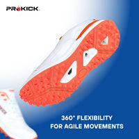 Prokick Fusion 2.0 Cricket Shoes | Lightweight Rubber Shoes | Men's Cricket Footwear | Durable Sports Shoes for Turf & Ground | Anti-Slip Grip | Breathable Comfort - Best Price online Prokicksports.com