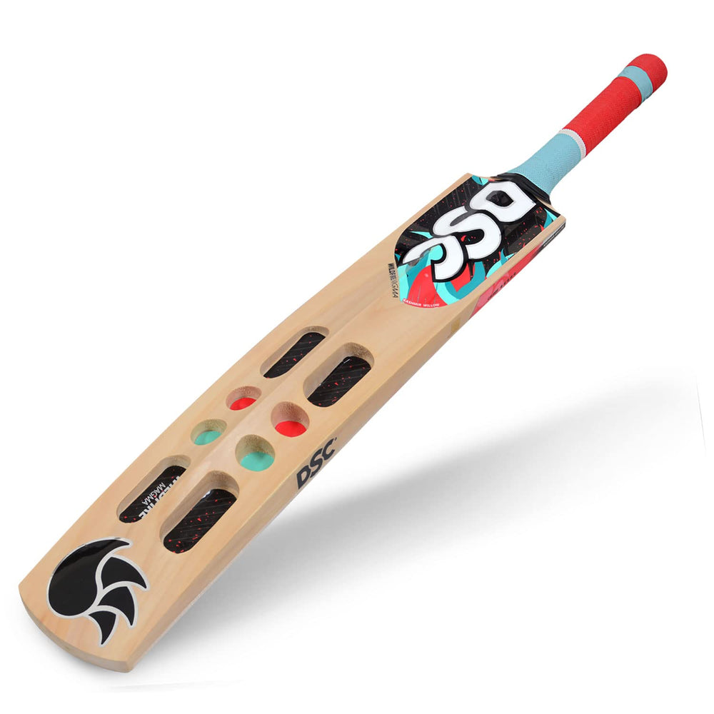DSC Wildfire Magma Kashmir Willow Tennis Cricket Bat – SH, Full Size Lightweight Bat for Hard Tennis Ball, Power Shots & Street Cricket - Best Price online Prokicksports.com