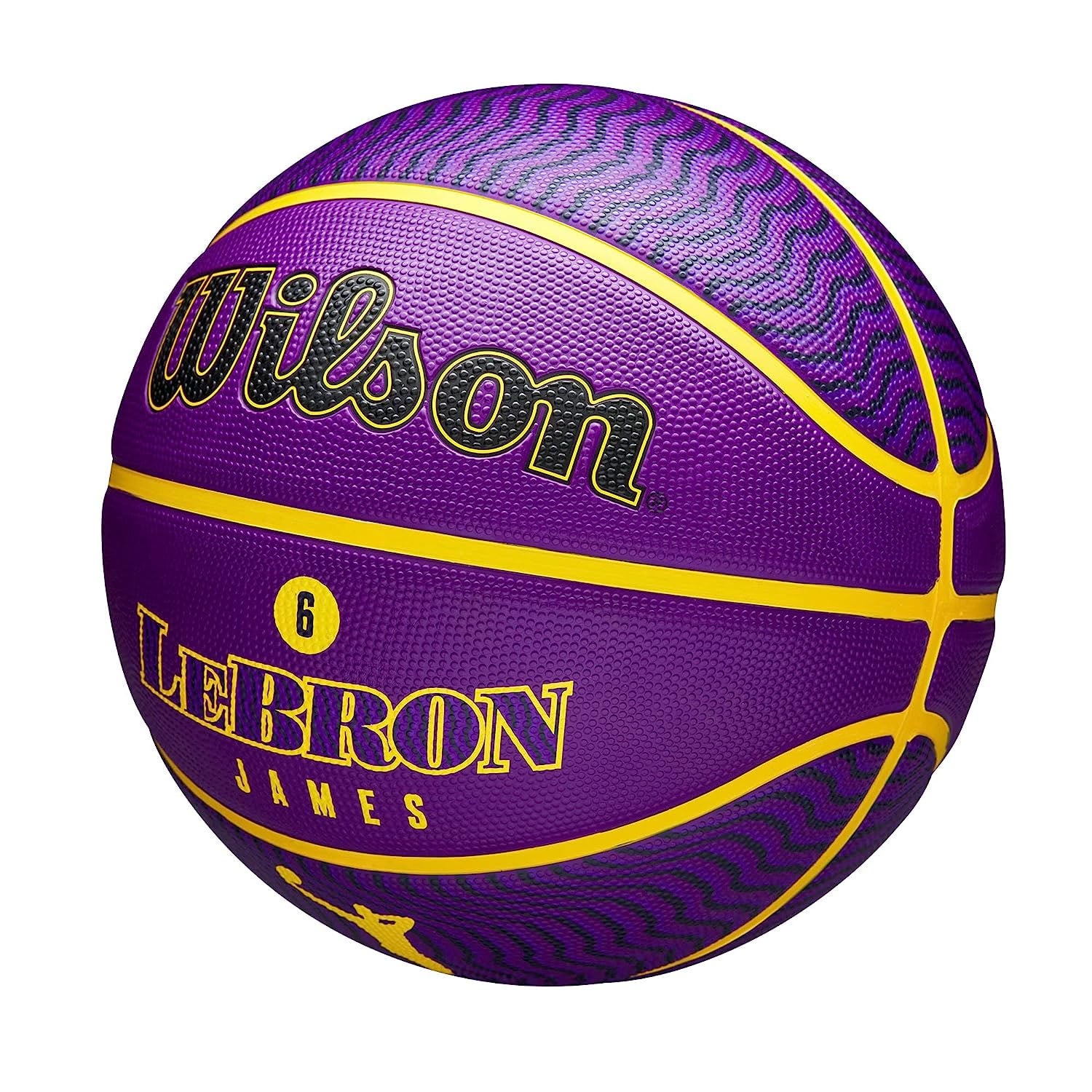 Wilson Lebron NBA Player Icon Outdoor Basketball - Size 7 - Best Price online Prokicksports.com