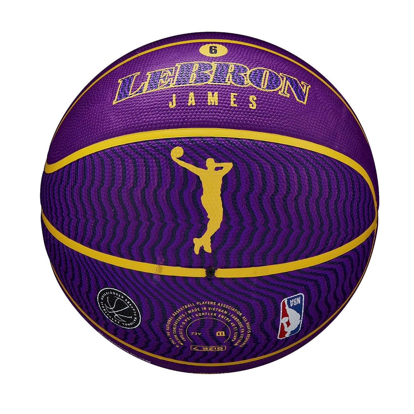 Wilson Lebron NBA Player Icon Outdoor Basketball - Size 7 - Best Price online Prokicksports.com