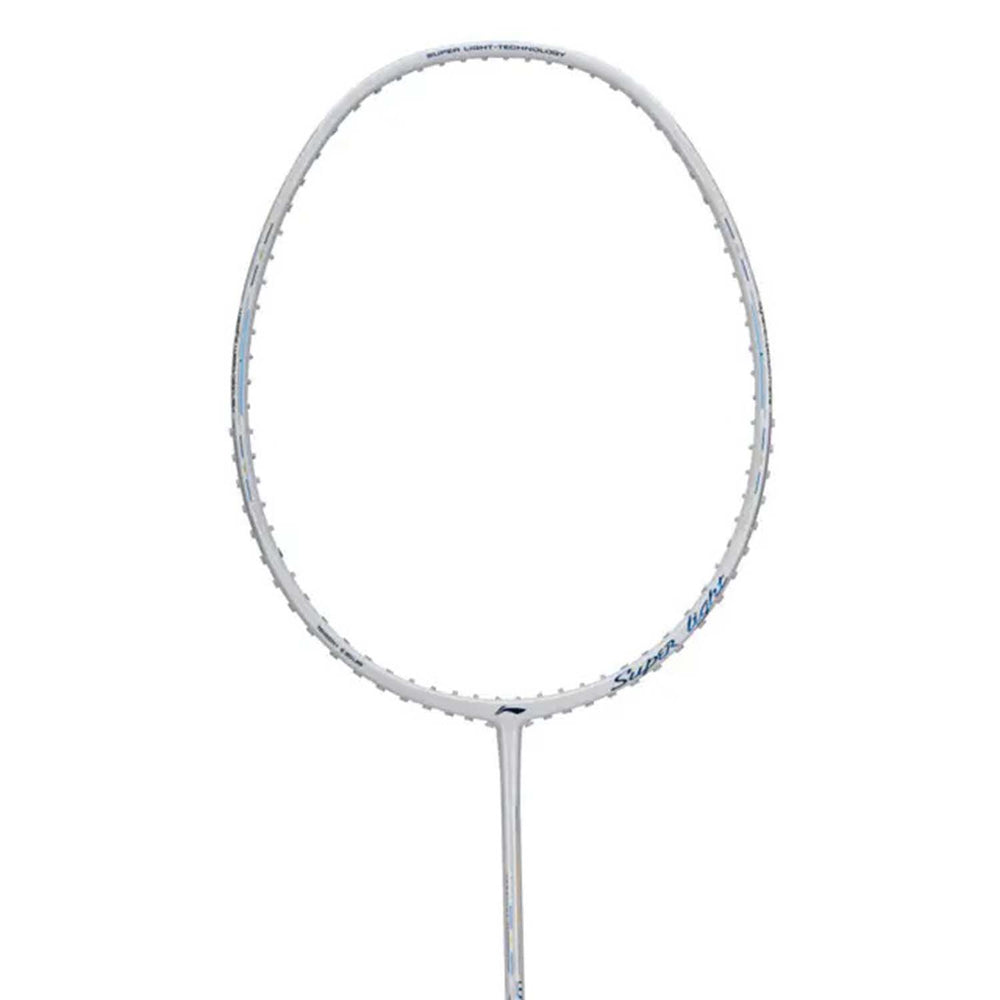 Li-Ning Windstorm 79 S Badminton Racquet – Ultra-Lightweight 79g, G6 Grip, Unstrung for Speed & Precision (Pearl White) - Best Price online Prokicksports.com