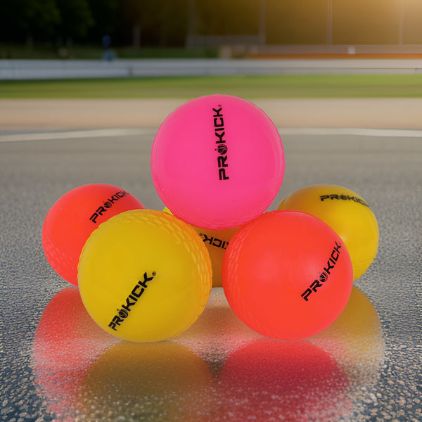 Prokick Plain Wind Balls (Pack Of 6 - Multicolor)