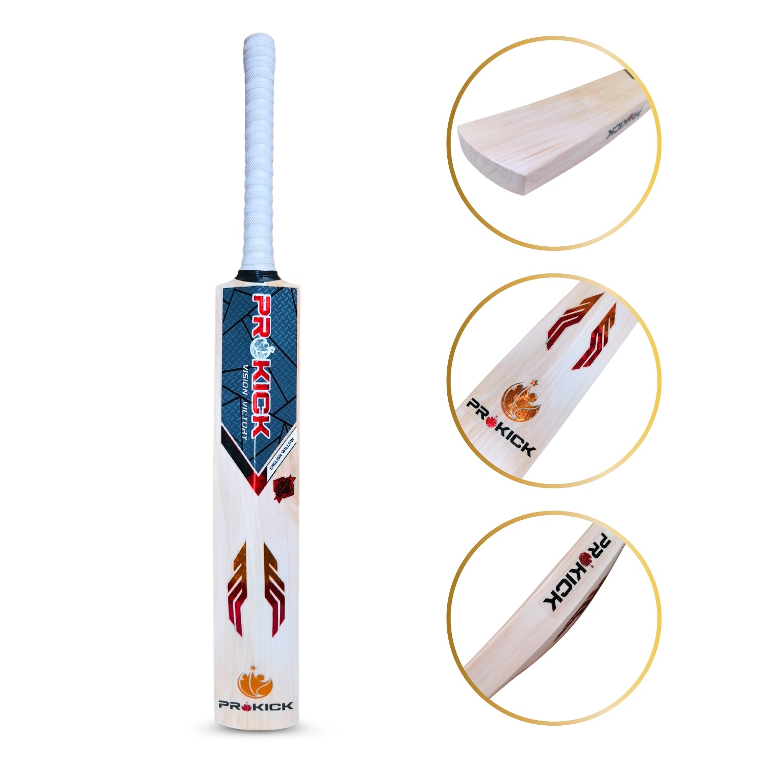 Prokick Wolf Edge English Willow Cricket Bat - Best Price online Prokicksports.com