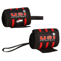 USI Universal 733WW3 Line Wrist Wraps 38cm – Adjustable Gym Wrist Support for Weightlifting, CrossFit, Bodybuilding, Powerlifting & Strength Training - Best Price online Prokicksports.com