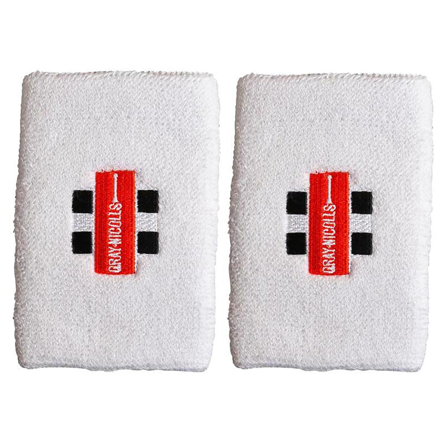Gray Nicolls GN Wrist Band White – Soft Absorbent Cricket Wristband for Sweat Control, Comfort & Support During Matches and Training Sessions - Best Price online Prokicksports.com