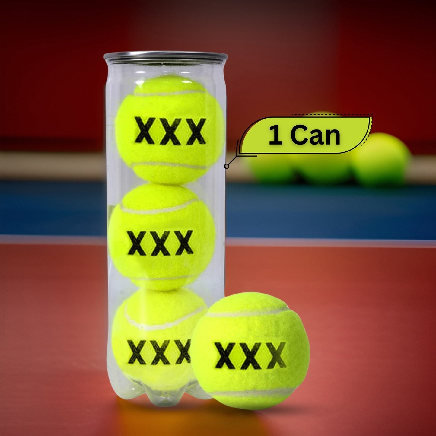 HEAD X-Out Tennis Ball Can, 1 Can (Pack of 3) - Best Price online Prokicksports.com