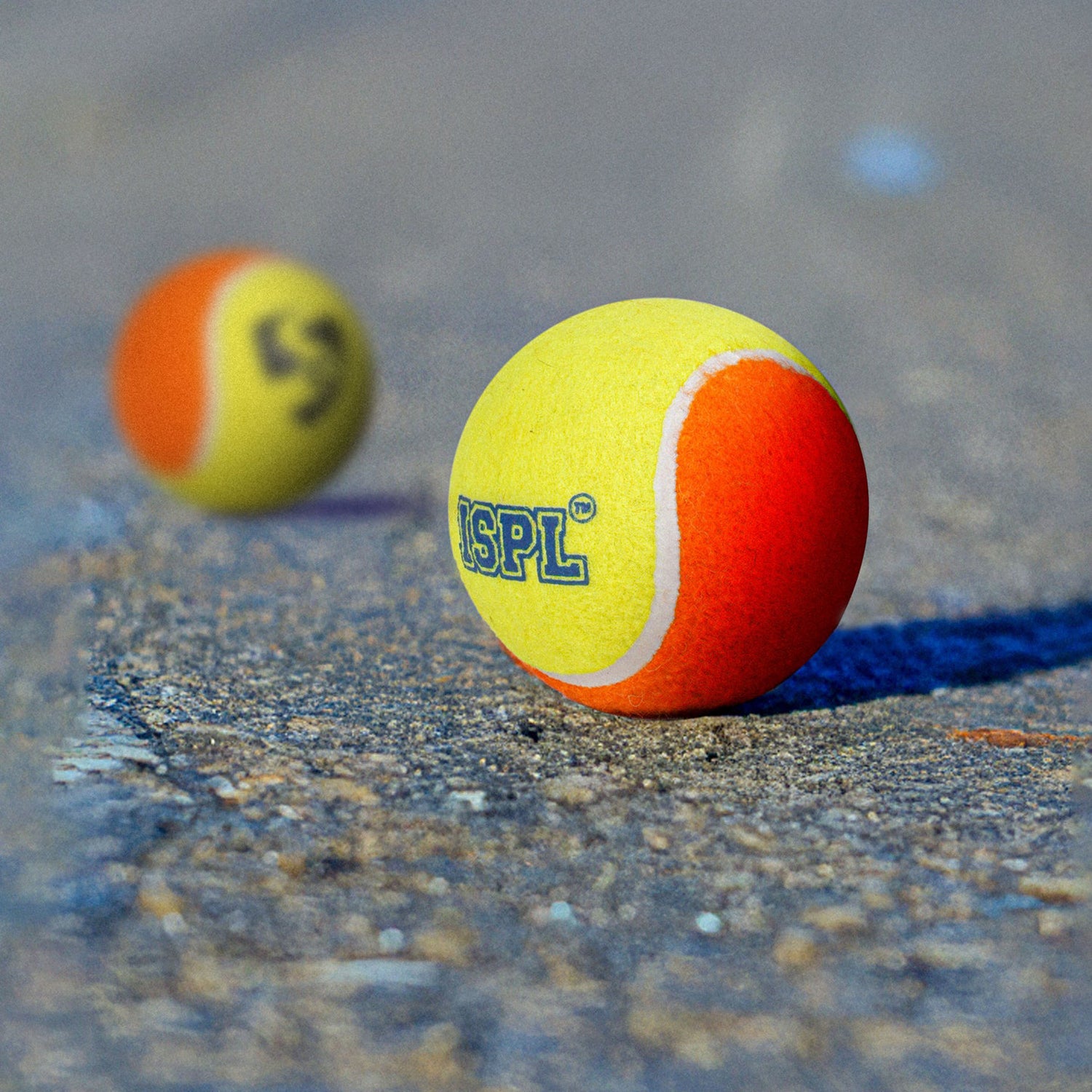 SG X ISPL Cricket Tennis Balls Yellow/Orange – Durable Bounce Balls for Tennis Ball Cricket, Practice and Tournaments for Adult Players - Best Price online Prokicksports.com