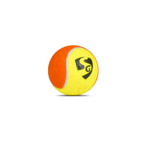 SG X ISPL Cricket Tennis Balls Yellow/Orange – Durable Bounce Balls for Tennis Ball Cricket, Practice and Tournaments for Adult Players - Best Price online Prokicksports.com