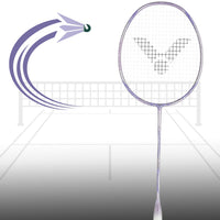 Victor TK RYUGA II Pro CPS Badminton Racquet Unstrung 4U G6 | Professional Power Frame with CPS Technology | Grape Edition - Best Price online Prokicksports.com