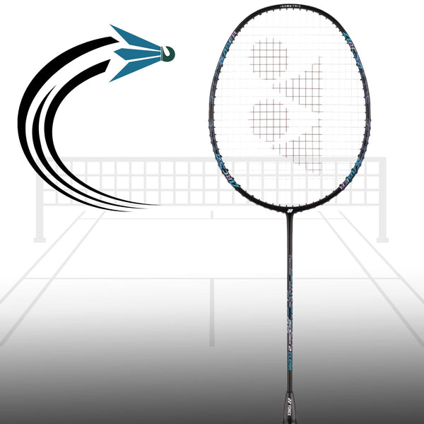 Yonex Arcsaber 2 Clear Badminton Racquet Strung 4U G4 | Balanced Frame for Control & Precision Play | Black/Blue