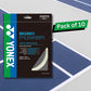 Yonex BG80 Power Badminton Strings, 0.68mm - Pack of 10 Strings - Best Price online Prokicksports.com