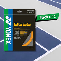 Yonex BG 65 Badminton String - Best Price online Prokicksports.com