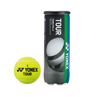 Yonex Tour (TB‑TR3N EX) Tennis Balls – ITF Approved Tour‑Grade Woven Felt, High‑Visibility Yellow, 24‑Can Case (72 Balls) - Best Price online Prokicksports.com