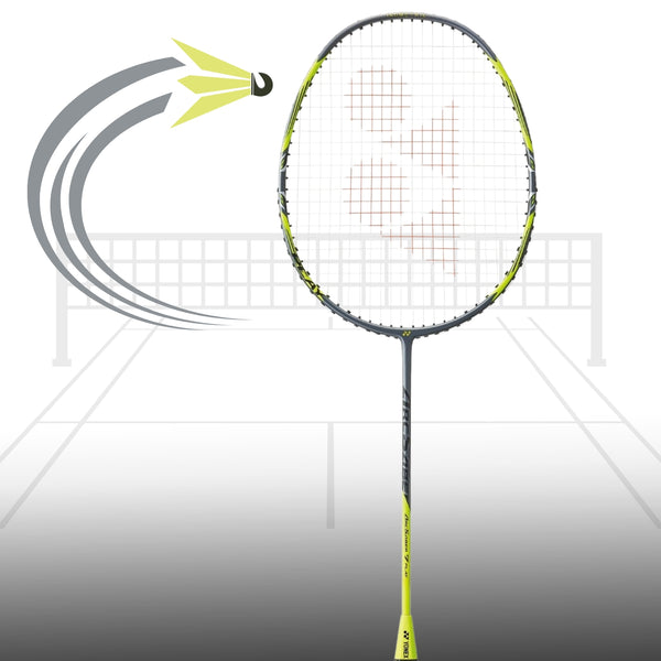 Yonex Arcsaber 7 Play Strung Badminton Racquet, 4UG5 (Grey/Yellow)