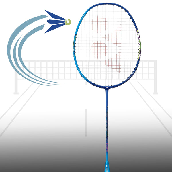 Yonex Astrox 01 Clear Strung Badminton Racquet – Lightweight, Power, and Control