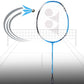 Yonex Astrox 1 DG Strung Badminton Racquet, 4U5 (Blue/Black) - Best Price online Prokicksports.com