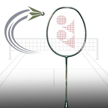 Yonex Astrox Lite 43i Strung Badminton Racquet, 5U - Dark Green - Best Price online Prokicksports.com