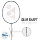 Yonex Astrox Attack 9 Strung Badminton Racquet – Pack of 20 | Head-Heavy 4U G4 Racket for Aggressive Smashes & Power Play – Gun Metal Grey - Best Price online Prokicksports.com