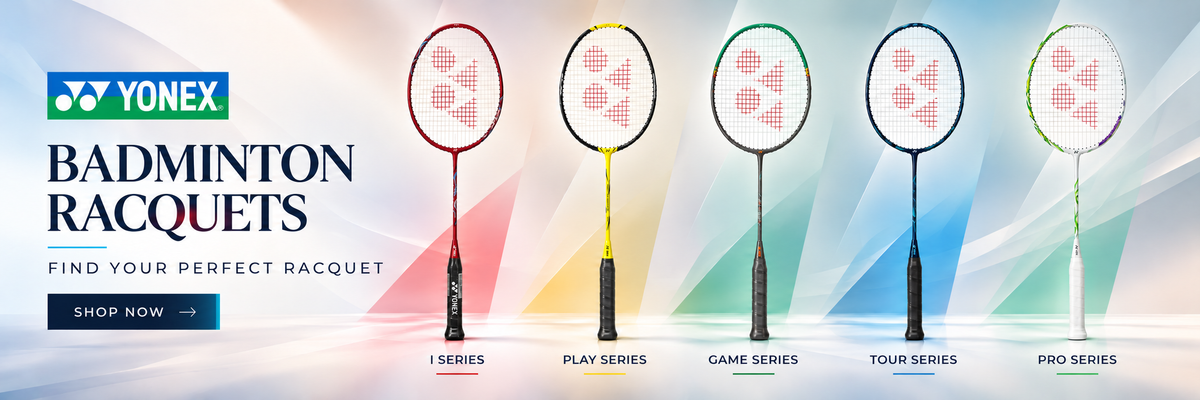 Yonex badminton racquets — shop by series