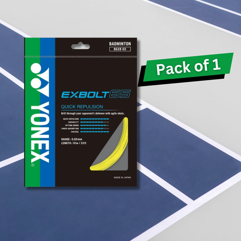 Yonex Exbolt 65 Badminton String - Best Price online Prokicksports.com