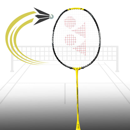 Yonex Nanoflare 1000 Game Badminton Racquet, 4U5 - Lightning Yellow - Best Price online Prokicksports.com