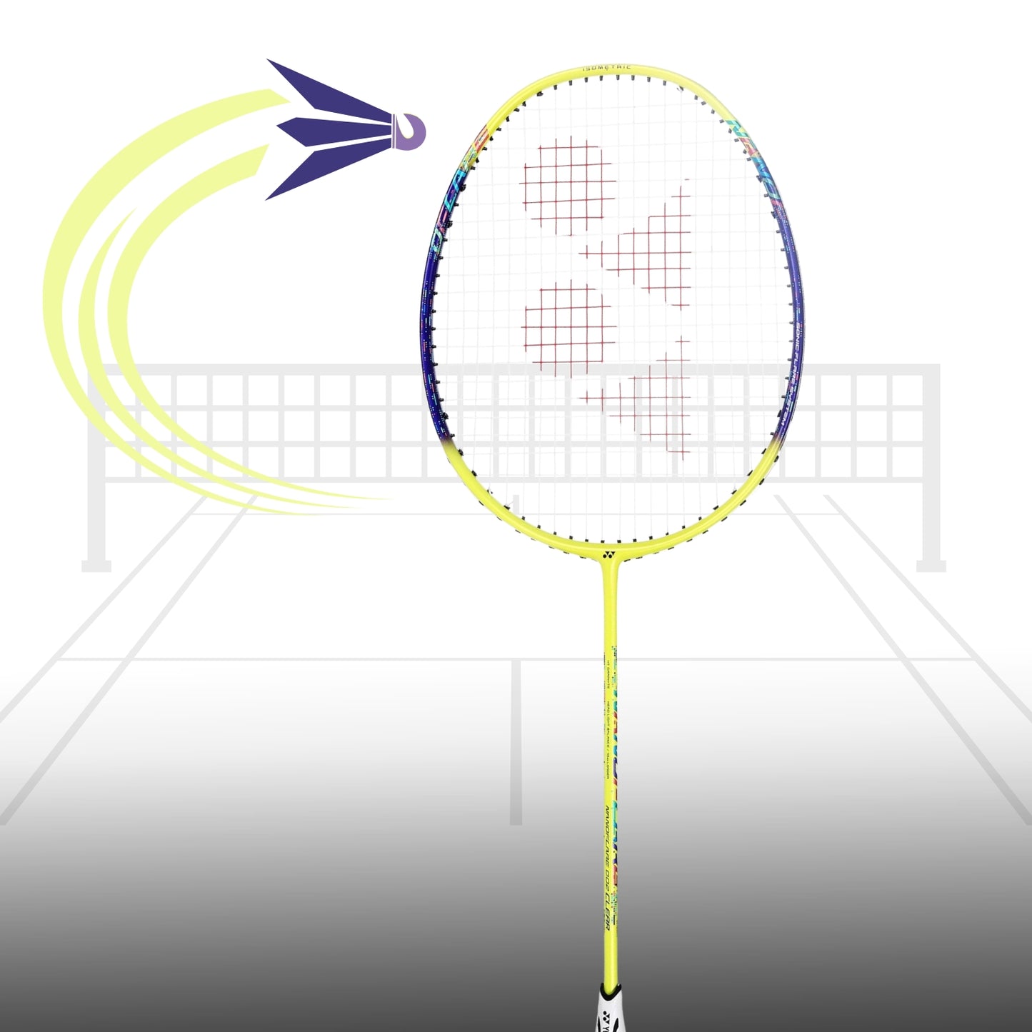 Yonex Nanoflare 002 Clear Strung Badminton Racquet, 4U4 - Yellow - Best Price online Prokicksports.com