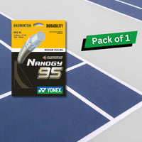 Yonex Nanogy 95 Badminton Strings, 0.69mm - Best Price online Prokicksports.com