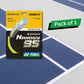 Yonex Nanogy 95 Badminton Strings, 0.69mm - Best Price online Prokicksports.com