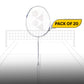 Yonex Astrox Attack 9 Strung Badminton Racquet – Pack of 20 | Head-Heavy 4U G4 Racket for Explosive Smashes & Aggressive Play – Pearl White - Best Price online Prokicksports.com