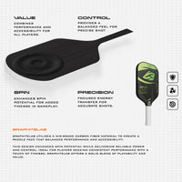 Hundred Zephyr 20 Extend Pickleball Paddle, 13mm Core - Best Price online Prokicksports.com