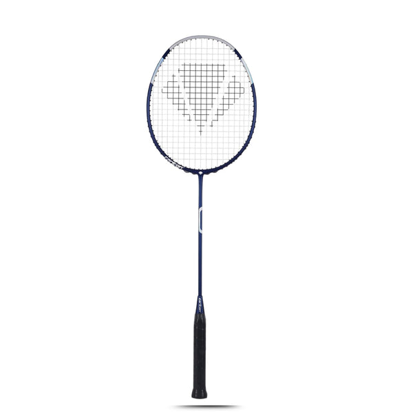 Carlton Zero 006i Lightweight Unstrung Badminton Racket – High Tension Frame for Speed, Power & Control | Navy | Ideal for Intermediate Players