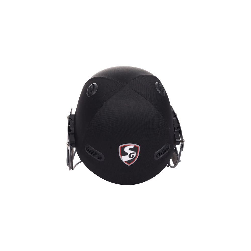 SG Ace Tech Professional Cricket Helmet – Lightweight Protective Helmet with Steel Grill and Ventilation for Comfortable Head Safety During Batting