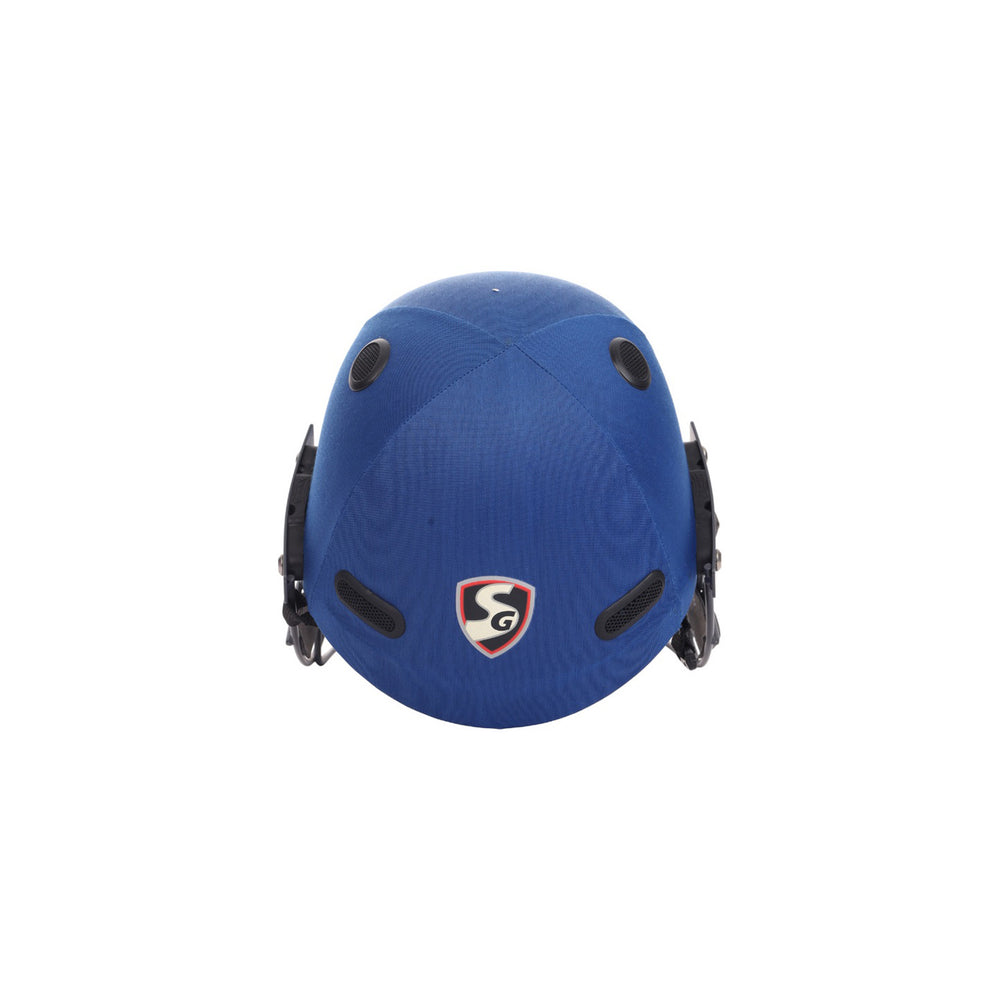 SG Ace Tech Professional Cricket Helmet – Lightweight Protective Helmet with Steel Grill and Ventilation for Comfortable Head Safety During Batting