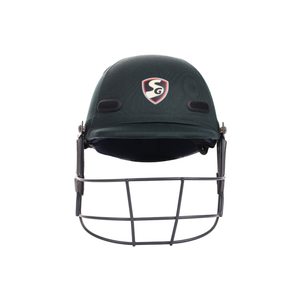 SG Ace Tech Professional Cricket Helmet – Lightweight Protective Helmet with Steel Grill and Ventilation for Comfortable Head Safety During Batting - Best Price online Prokicksports.com