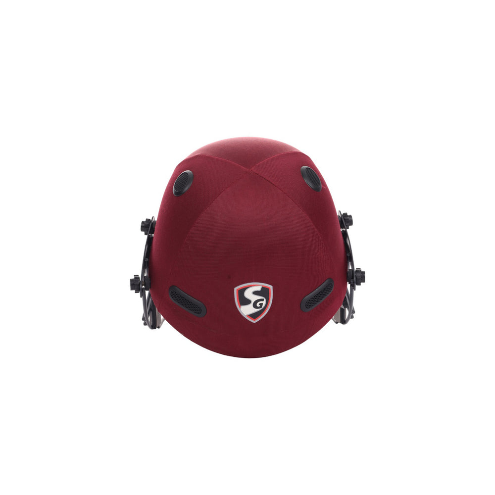 SG Ace Tech Professional Cricket Helmet – Lightweight Protective Helmet with Steel Grill and Ventilation for Comfortable Head Safety During Batting - Best Price online Prokicksports.com
