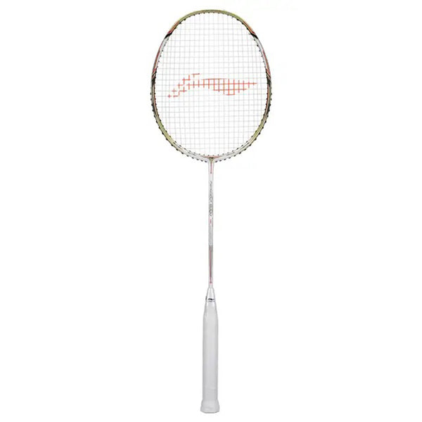 Li-Ning Aeronaut 9000C Badminton Racket | 4UG6 Unstrung Professional Racquet for Power & Control | Golden | Ultra-Strong Carbon Fiber Frame | High-Tension Support