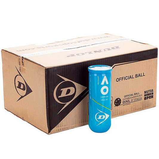 Dunlop Australian Open Tennis Balls Carton (24 Cans) - Best Price online Prokicksports.com