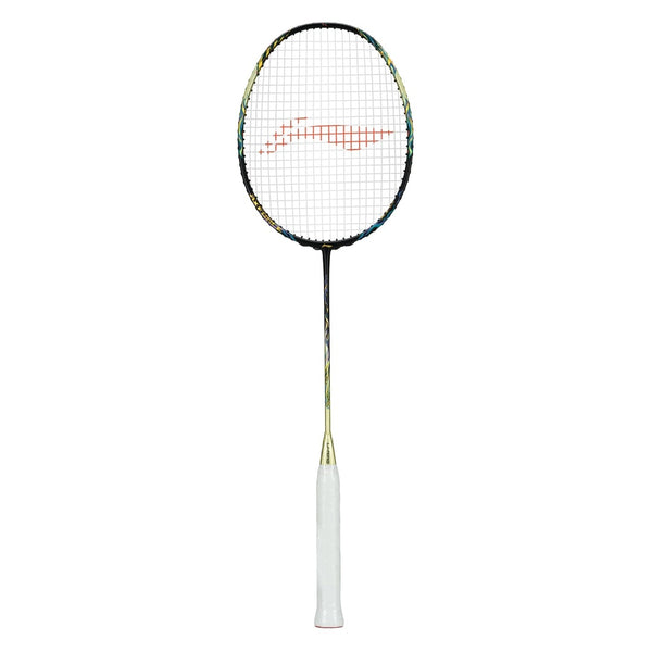 Li-Ning AXForce 100 Unstrung Badminton Racquet, 3U5 - Black/Gold
