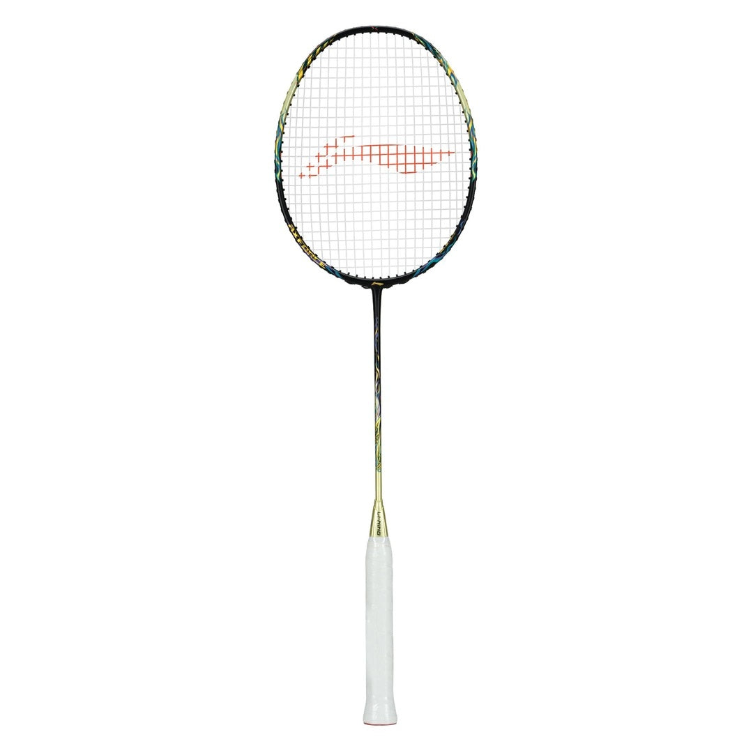 Li-Ning AXForce 100 Badminton Racquet - Unstrung, 4U Weight, G5 Grip, Ultra-Thin Shaft, Head-Heavy Balance, High Elasticity Carbon Fiber - Best Price online Prokicksports.com