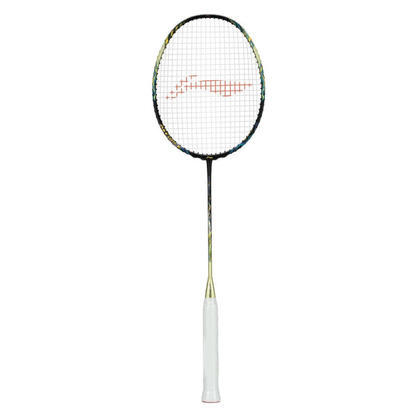 Li-Ning AXForce 100 Badminton Racquet - Unstrung, 4U Weight, G5 Grip, Ultra-Thin Shaft, Head-Heavy Balance, High Elasticity Carbon Fiber