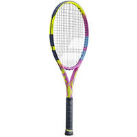 Babolat Pure Aero Rafa Tennis Racquet, Yellow/Pink/Blue - Best Price online Prokicksports.com