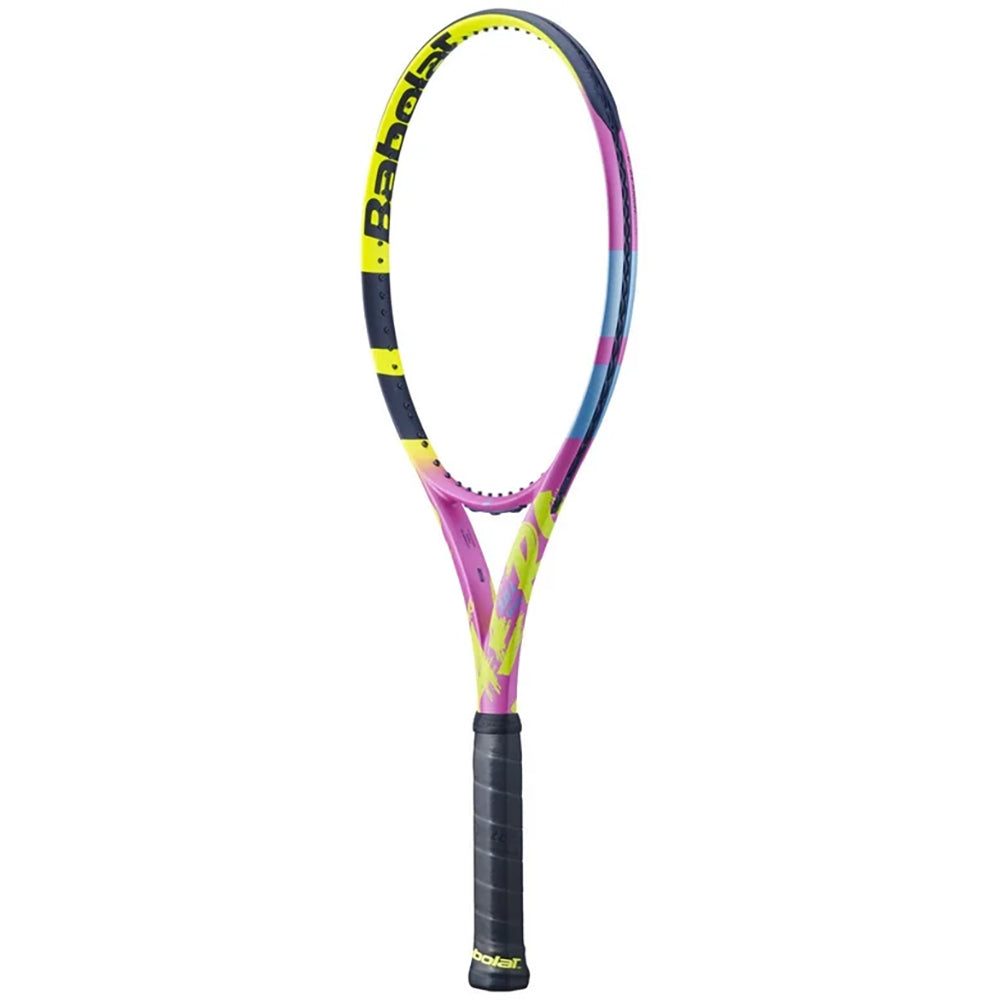 Babolat Pure Aero Rafa Tennis Racquet Yellow Pink Blue