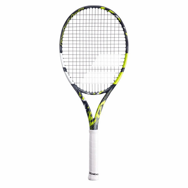 Babolat Pure Team U CV Unstrung Tennis Racquet, Grey/Yellow/White